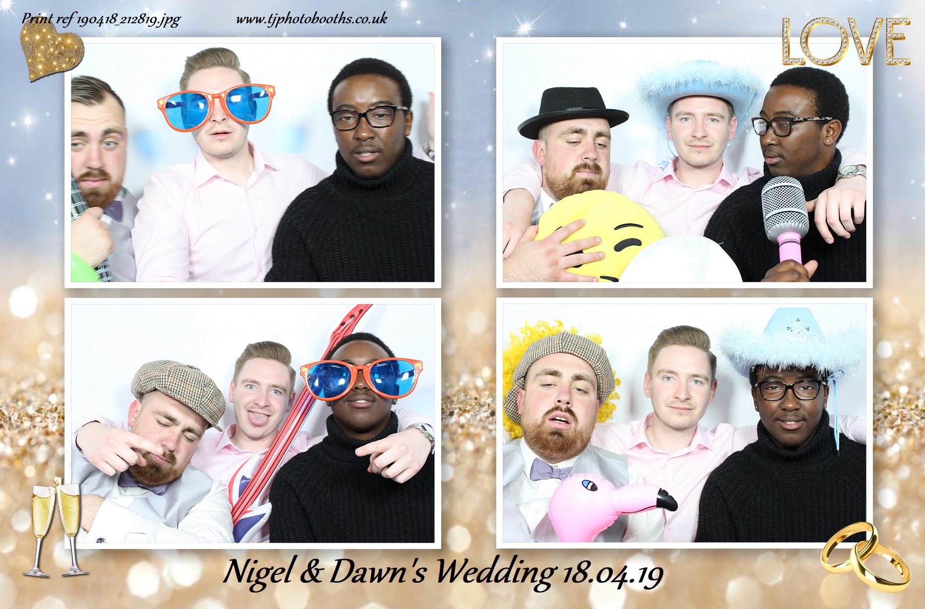 Nigel & Dawn's Wedding | View more photos from the event at gallery.tjphotobooths.co.uk/u/TJPhotobooths/Nigel-Dawns-Wedding